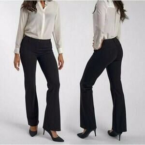 Betabrand Black Flare Leg Yoga Dress Pants Size Woman's XL Petite